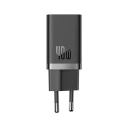 Cargador Baseus GaN5 Pro 40W Dual USB-C Carga Rápida Protección Multipuerto Negro