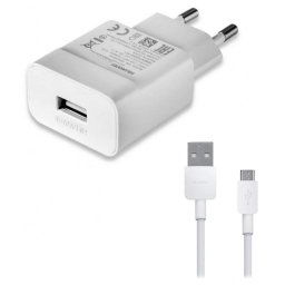 Huawei HW-050100E01 Cargador Original 5V/1A + Cable Micro USB 1m Blanco