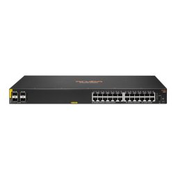 Switch HPE Aruba CX 6000 24 Puertos RJ-45 4 SFP 56Gbps 370W PoE Gestionado