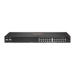 Switch HPE Aruba 6000 24G 4SFP Gestionado L3 24 Puertos Gigabit Ethernet 1U