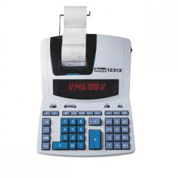 Ibico 1231X Calculadora Blanco/Azul