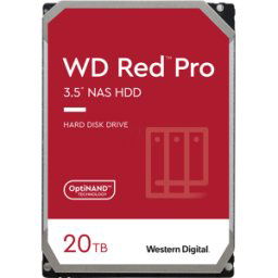 WESTERN DIGITAL WD201KFGX - Disco duro de 20 TB WD RED PRO NAS