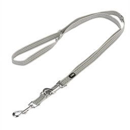 Collar TIAKI Soft & Safe gris para perros - Correa a juego: 200 x 2 cm (L x An)