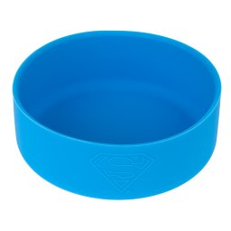 Comedero DC Superman de silicona - 600 ml, 14 cm de diámetro