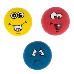 Pelotas de látex Basics para perros - Set de 3 (5 cm de diámetro cada una)