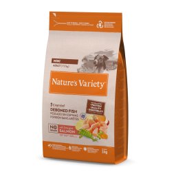 Nature's Variety No Grain Mini Adult salmón - 3 kg