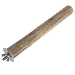 Percha de madera natural TIAKI - Talla S: 2 - 3 x 20cm (Diám x L)