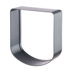 Gatera Ferplast Swing 5 para perros y gatos - Accesorios: Prolongación del túnel - gris