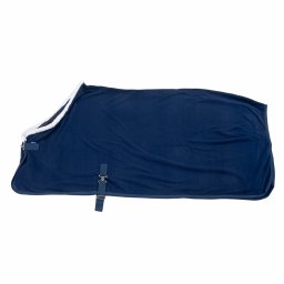 Manta de secado Nomad Tales polar con correa ventral, azul marino - 155 cm de largo de espalda