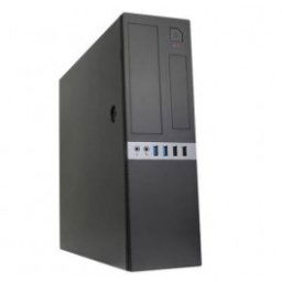 CAJA ORDENADOR SOBREMESA COOLBOX MICROATX SLIM T450S USB3.0 FUENTE ALIMENTACION SFX 80+ 300W INCLUIDA - Inside-Pc
