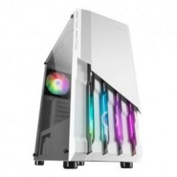 Caja Gaming Semitorre Mars Gaming MC-X2 - Blanca - Inside-Pc