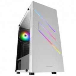 Caja PC Gaming Semitorre Mars Gaming MC-U3 - Blanca - Inside-Pc