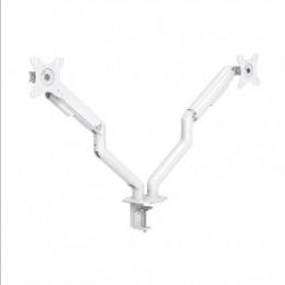Soporte de Mesa para TV - Monitor Tooq 17" - 32" - 2 Pantallas Blanco - Inside-Pc