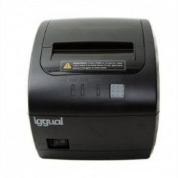 Impresora de Tickets Termica Tp7001 USB - RJ45 Negra IGGUAL IGG318232 - Inside-Pc