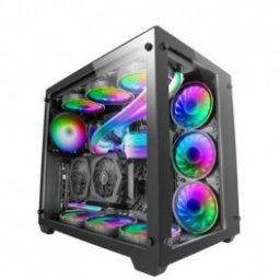 Caja PC Gaming - Torre E-ATX - Mars Gaming MCV3 - Negra - Inside-Pc