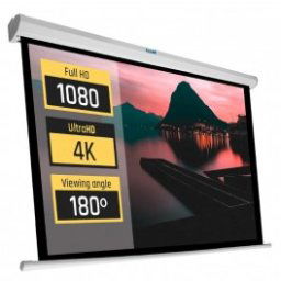 Pantalla de Proyeccion Mural 112" 4:3 - 2X2m Manual IGGUAL PSIMS200 - Inside-Pc