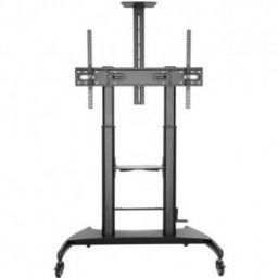 Soporte de Pie para TV 60-100" Inclinable con Ruedas y Manivela Aisens FT100TE-123 - hasta 100kg - Inside-Pc