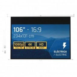 Pantalla de Proyeccion Electrica 16:9 106" 234X131cm IGGUAL PSIPS234 - Inside-Pc