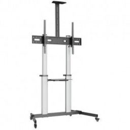 Soporte de Suelo con Ruedas Aisens FT100TE-259 para TV de 60-100" - hasta 100kg - Inside-Pc