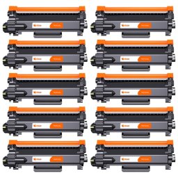 Pccom Essential Brother Tn2510xl Tóner Compatible Negro Pack 10