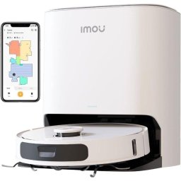 Imou RV3 Robot Aspirador y Fregasuelos con Autovaciado Navegación LiDAR Autonomía 180min