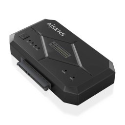Estación de Docking AISENS SDDO-120C SATA 2.5/3.5 M.2 NVMe USB 3.1 Gen1 Negro Clone 2TB