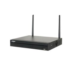 NVR WiFi Dahua DHI-NVR1104HS-W-S2-CE 4 Canales 1080p H.265 SATA 16TB HDMI VGA WiFi Dual Antena