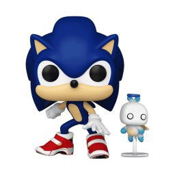 Figura coleccionable Funko Sonic with Chao Multicolor Vinilo 108mm