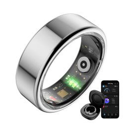 Ksix Saturn Anillo Inteligente, Talla Xs, Aut. 3 Días, Actividad Y Salud, Monitor Sueño, 5atm, Plateado