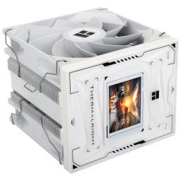 Refrigeración Aire Thermalright Socket LGA1851/1700/1200/115X AM5/AM4 120mm Burst Assassin 120 Vision BLACK Pantalla IPS Dual Fan AGHP