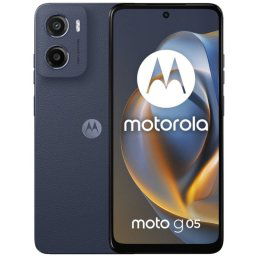 Smartphone Motorola moto g05 4GB 256GB IP54 TurboPower Cuero Vegano Azul