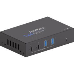 PURELINK PURE PT-HUB-010 - USB 5 Gb/s, concentrador industrial de 4 puertos, 2xA, 2x C