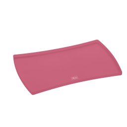 Alfombrilla para comederos Hunter Chester, rosa - 48 x 30 cm (L x An)