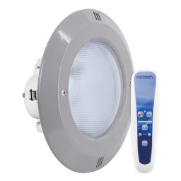 Proyector led par56 rgb 1100 lm lumiplus essential astralpool - 2 proyectores + 1 mando - Gris claro