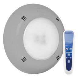 Proyector LED Plano RGB 1100 lm LumiPlus Essential AstralPool - 1 proyector + 1 mando - Gris claro