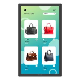 Monitor táctil Philips 31.5″ Full HD Android 4GB/32GB 350 nits 24/7 WiFi SoC