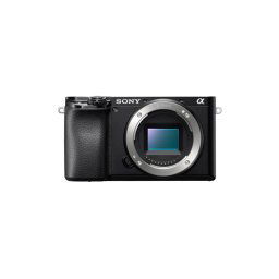 Cámara Digital Compacta Sony α 6100 24.2 MP Sensor CMOS 4K Ultra HD Pantalla Táctil WiFi Negro