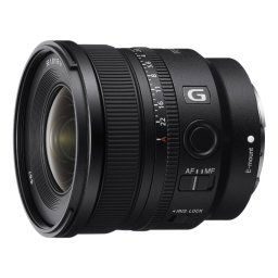 Objetivo Sony 16mm f1.8 Montura E Ángulo Amplio 11 Hojas 0.15m Enfoque