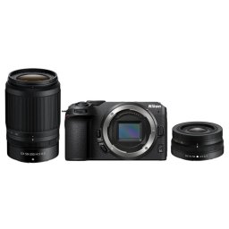 Cámara Mirrorless Nikon Z 30 20,9 MP DX Zoom 16-50mm/50-250mm Sensor CMOS 4K WiFi Bluetooth Negra