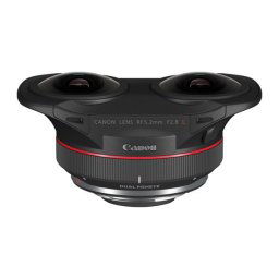 Objetivo Canon RF 5.2 mm f2.8L Dual Fisheye 10/12 Dual Fisheye Negro