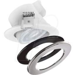 HEITRONIC HEIT 501456 - Proyector empotrable, 5,5 W, 540-600 lm, 3000/400/6500 K, regula