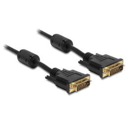 Cable Delock 83189 DVI-D Dual-Link 1m St/St Transferencia Digital Audio y Vídeo