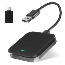 Adaptador Klack Inalámbrico para CarPlay y Android Auto Bluetooth 5.0 WiFi 5.8GHz