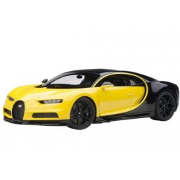 BUGATTI Chiron 2017 Amarillo/Negro - AutoArt Escala 1:18 (70994)