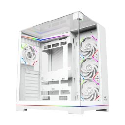 Caja PC Gaming XYZ Tesseract Cristal 3D/4x Vortex A-RGB/ATX/USB C/Negra
