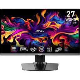 MSI MPG 271QRX QD-OLED 26.5" QD-OLED WQHD 360Hz FreeSync Premium Pro USB-C
