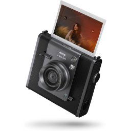 Cámara Digital Compacta Fujifilm Instax Wide EVO Sensor Digital 10 Efectos Lente Pantalla Trasera
