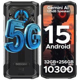 Smartphone Doogee Blade 20 Play 32GB RAM 256GB 5G Altavoz 125dB Android 15