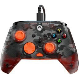 Gamepad Turtle Beach Rematch Core USB-C PC/Xbox One/Xbox Series X/S Ghost Negro Camuflaje/Naranja