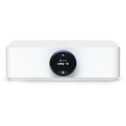 Amplificador Ubiquiti PowerAmp Clase D 260W/canal 4 Ω Dolby Atmos AirPlay Wi-Fi GbE